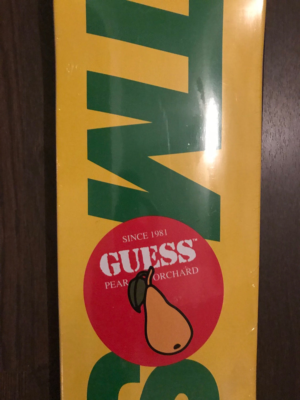 Utmost / Guess Farmers Market Skate Deck - Yellow image 6
