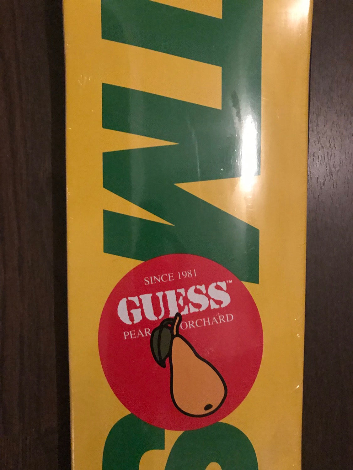 Utmost / Guess Farmers Market Skate Deck - Yellow image 6