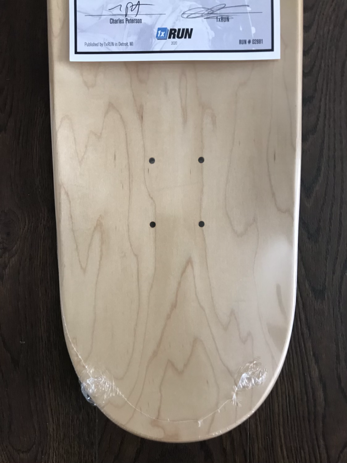 Charles Peterson Curt Cobain Skate Deck image 4