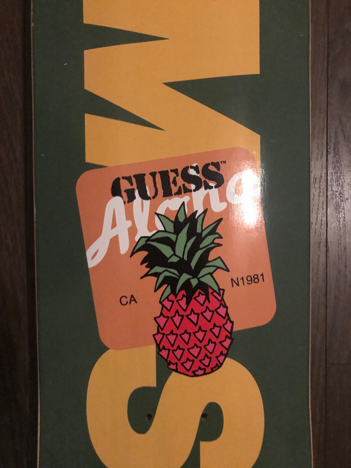 Utmost / Guess Farmers Market Skate Deck - Green image 6