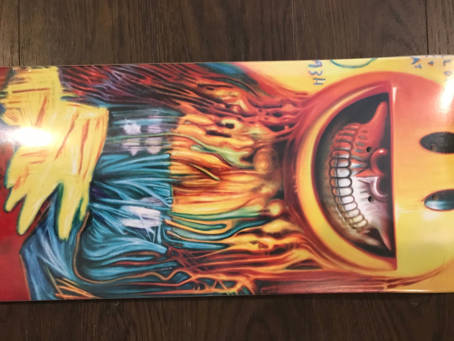 Ron English Smiling Mona Lisa Skate Deck image 6