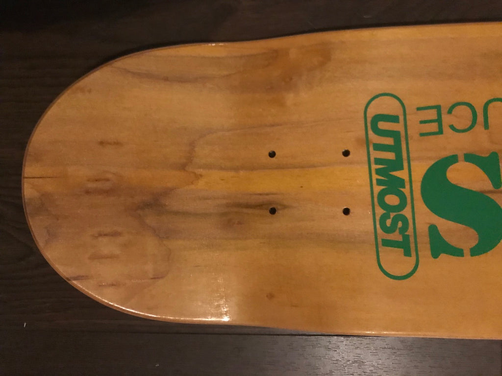 Utmost / Guess Farmers Market Skate Deck - Green image 1