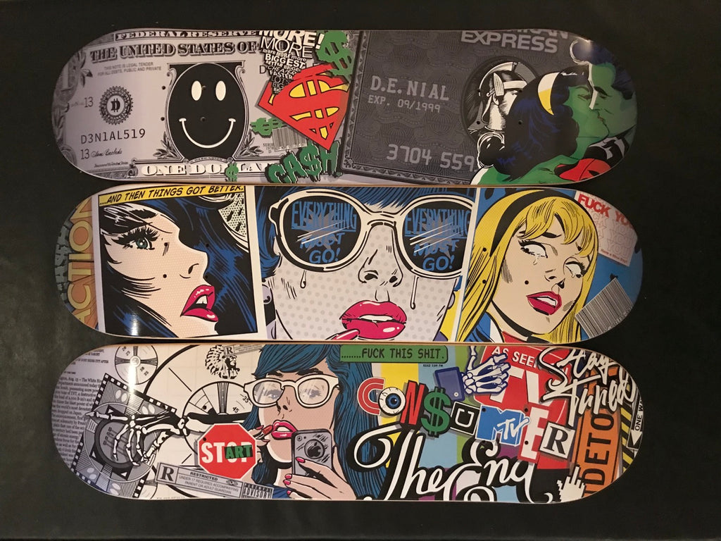 Denial Skate Deck Set image 0