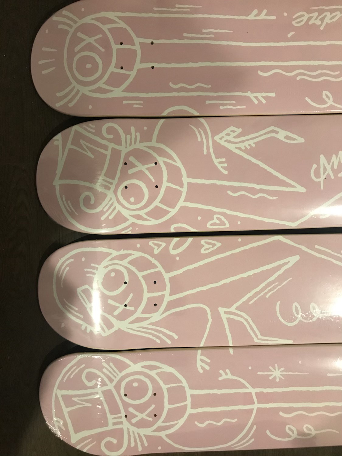 Mr Andre La Vie en Rose skate decks image 5