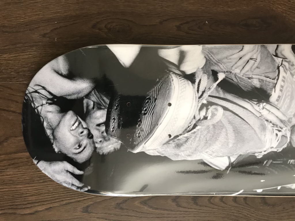 Charles Peterson Curt Cobain Skate Deck image 1