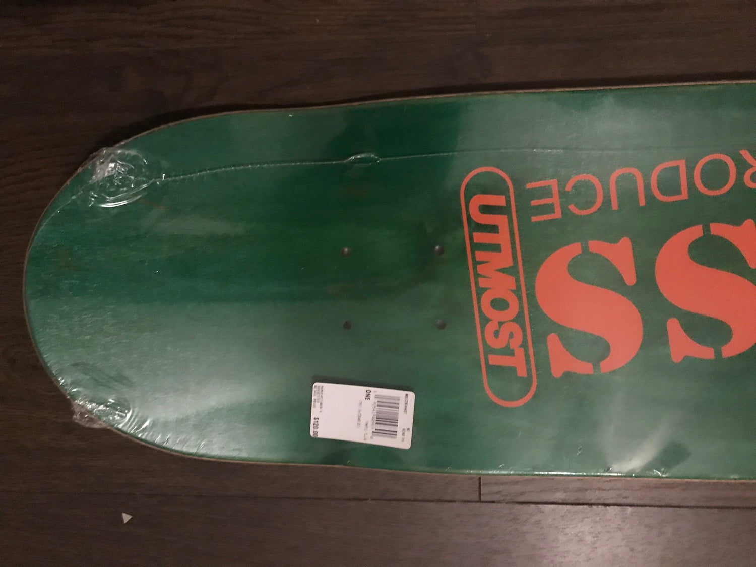 Utmost / Guess Farmers Market Skate Deck - Yellow image 1