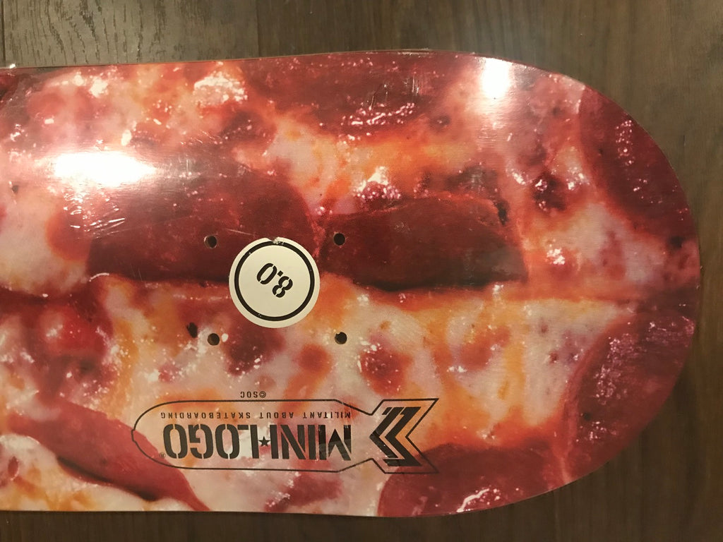 Mini-Logo Pepperoni Pizza Skate Deck image 7