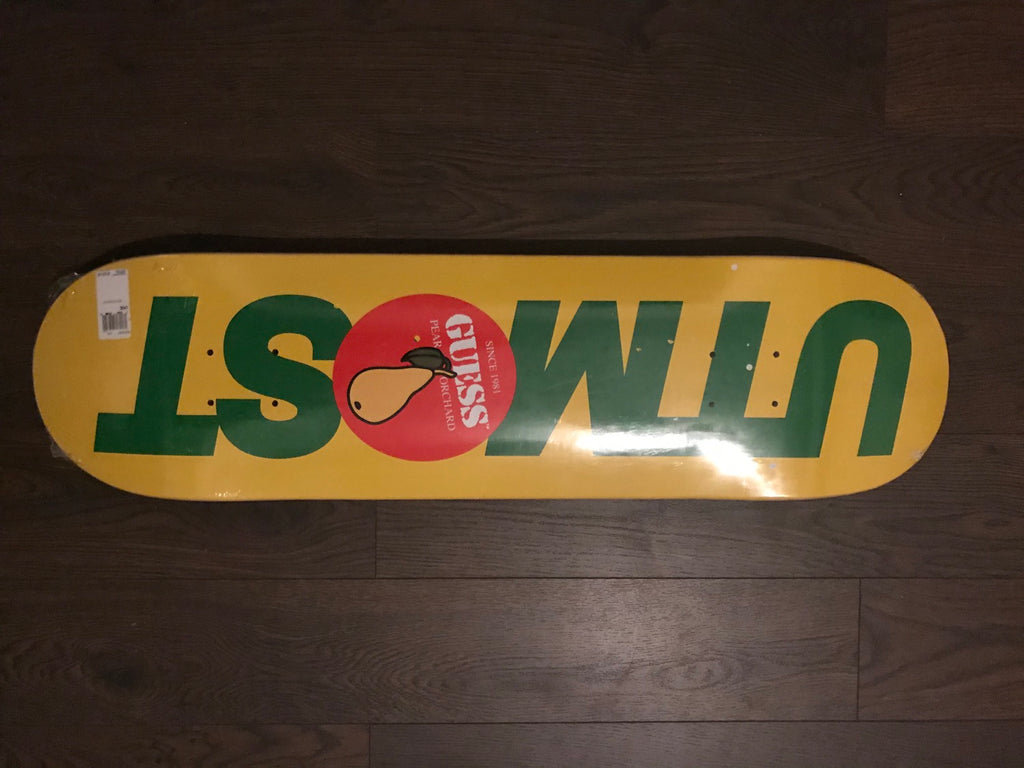 Utmost / Guess Farmers Market Skate Deck - Yellow image 0