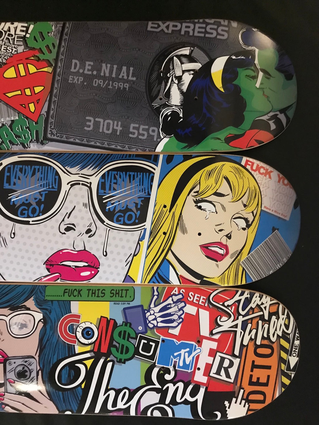 Denial Skate Deck Set image 5
