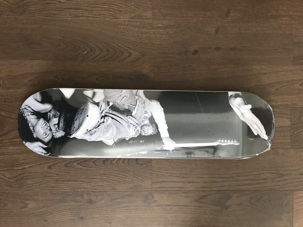 Charles Peterson Curt Cobain Skate Deck image 0