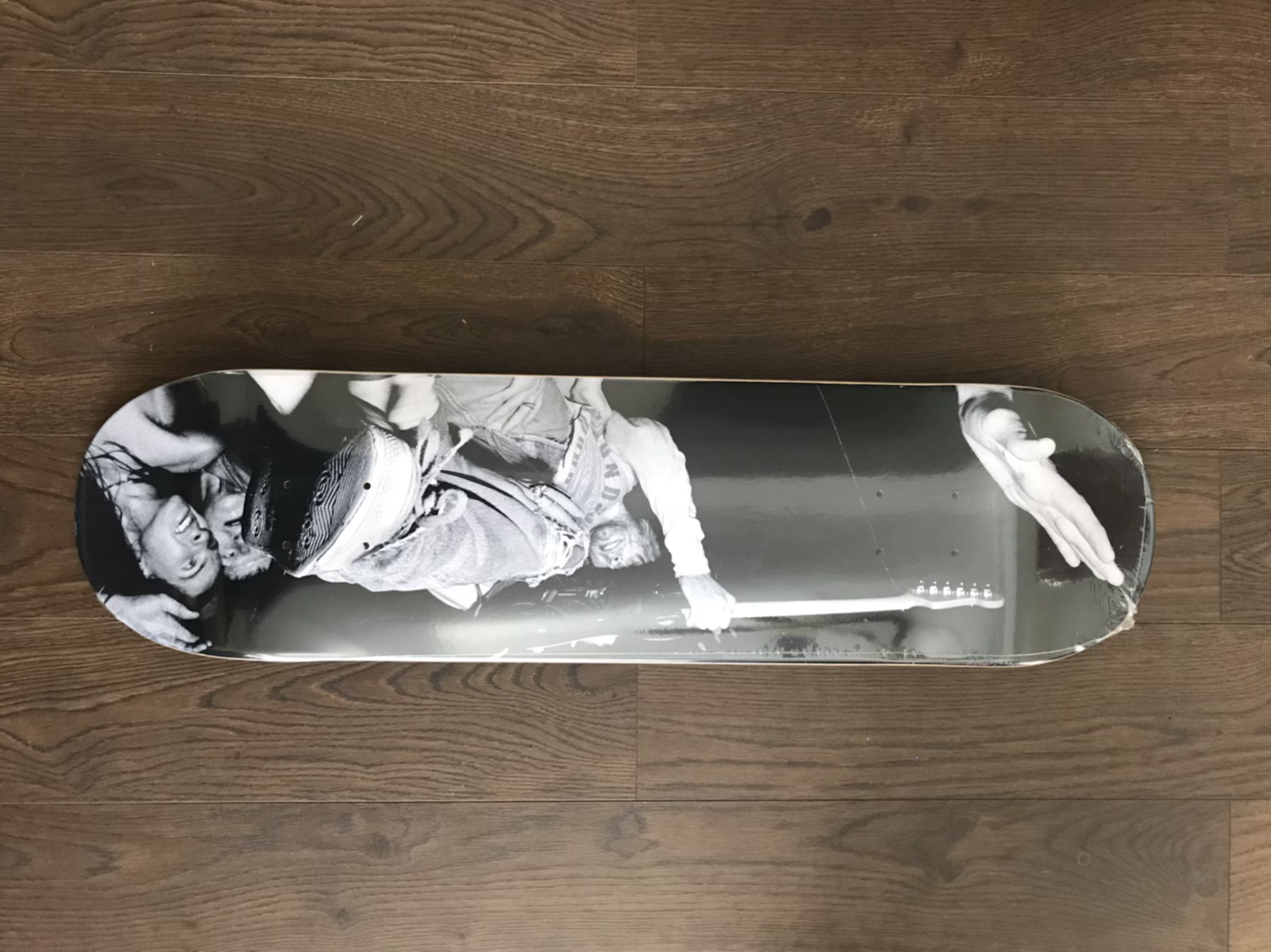 Charles Peterson Curt Cobain Skate Deck image 0