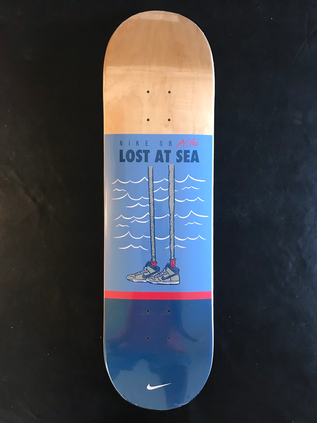 Nike SB Atlas Lost at Sea Skate Deck image 0