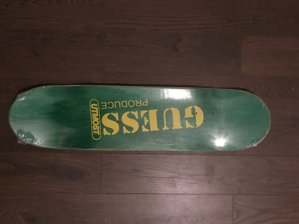Utmost / Guess Farmers Market Skate Deck - Yellow image 4