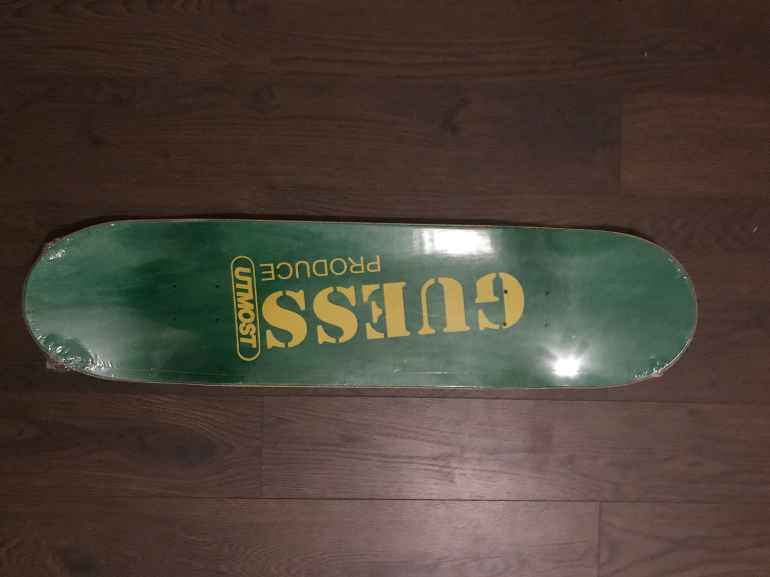 Utmost / Guess Farmers Market Skate Deck - Yellow image 4