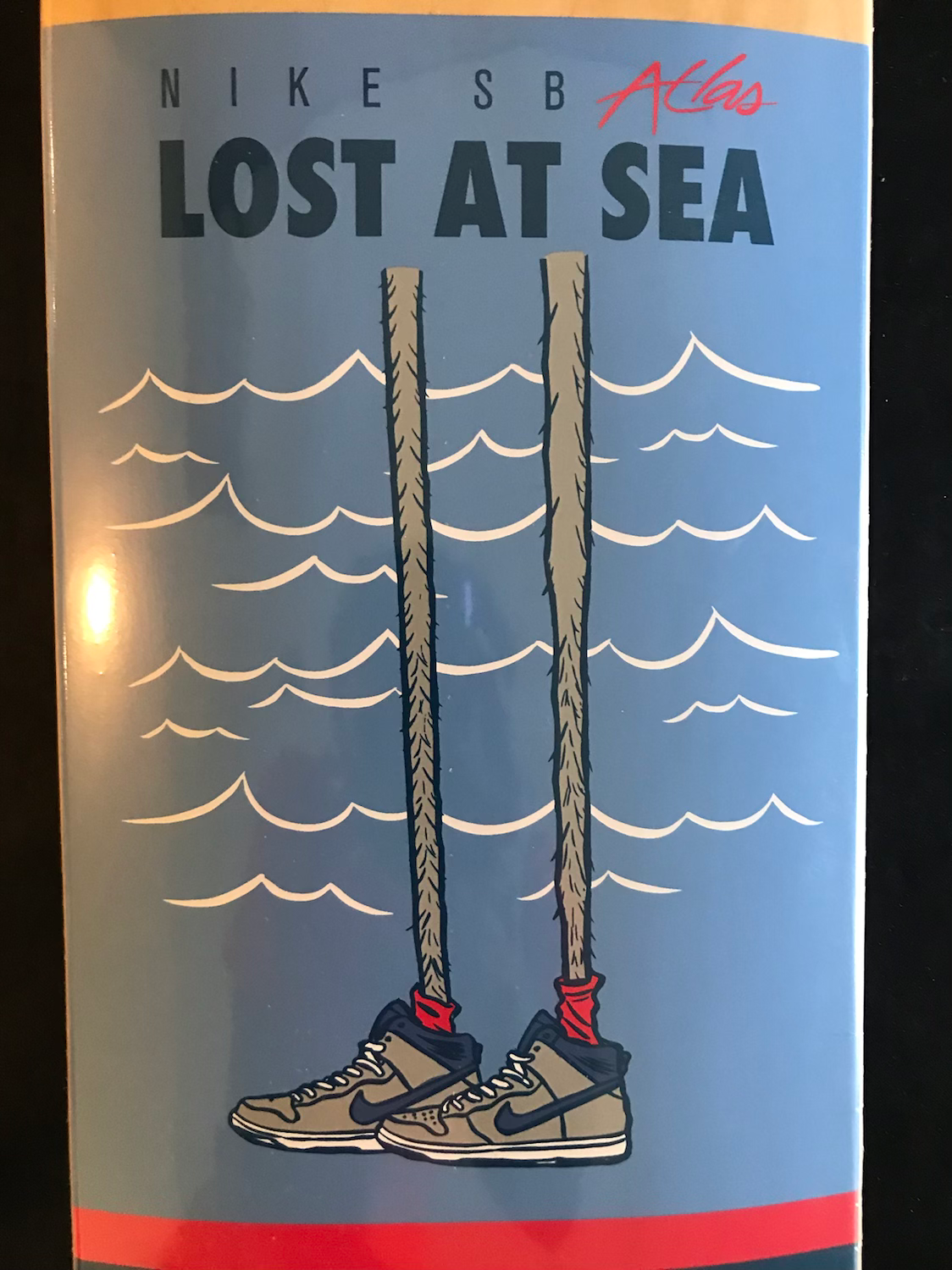 Nike SB Atlas Lost at Sea Skate Deck image 2