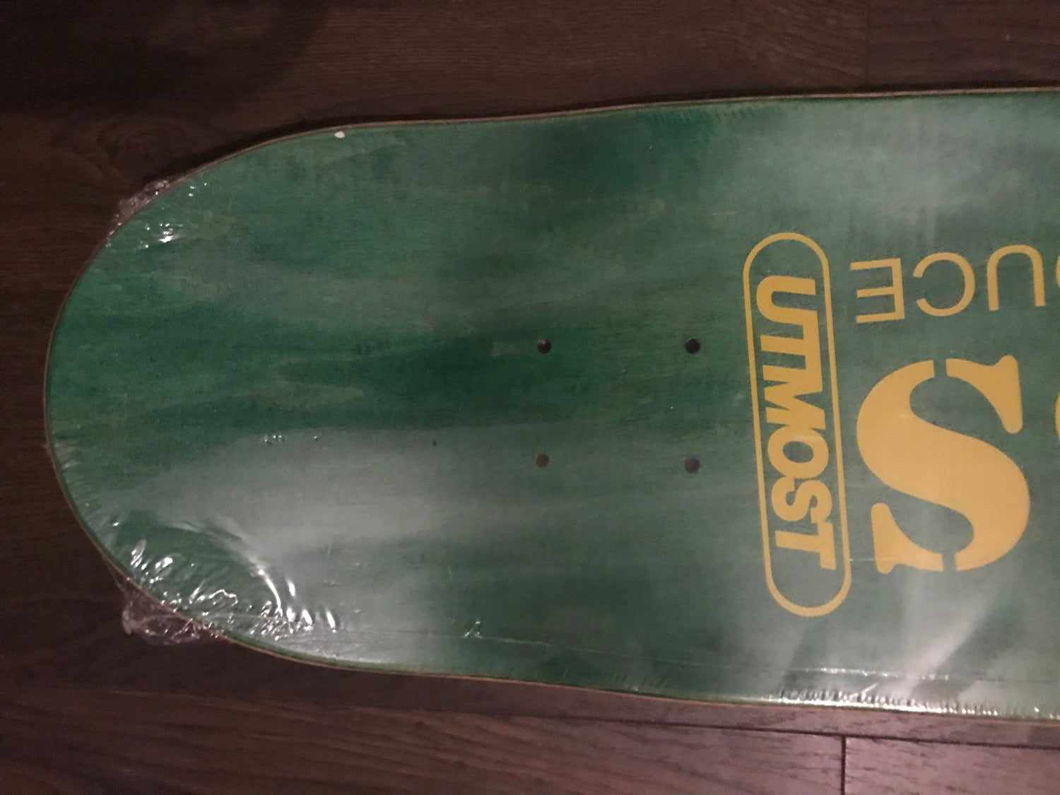 Utmost / Guess Farmers Market Skate Deck - Yellow image 1