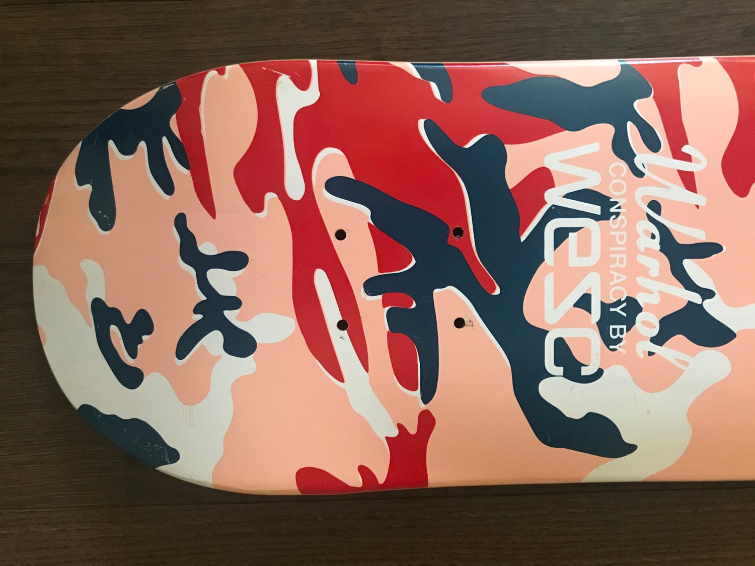 Wesc Andy Warhol Skate Deck image 1