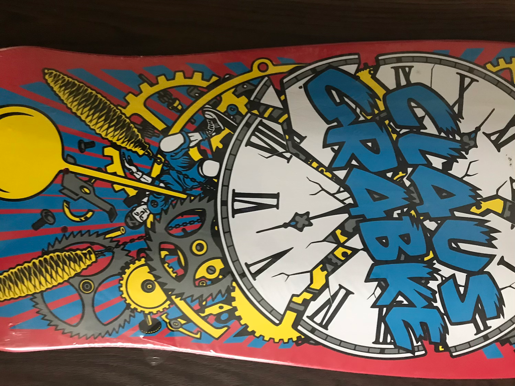 Red Santa Cruz Claus Grabke Skate Deck image 2