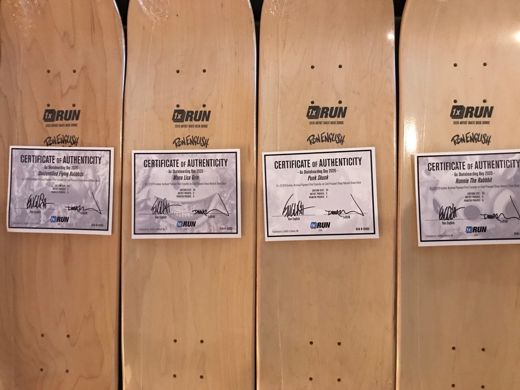 Ron English Skate Deck Set image 1