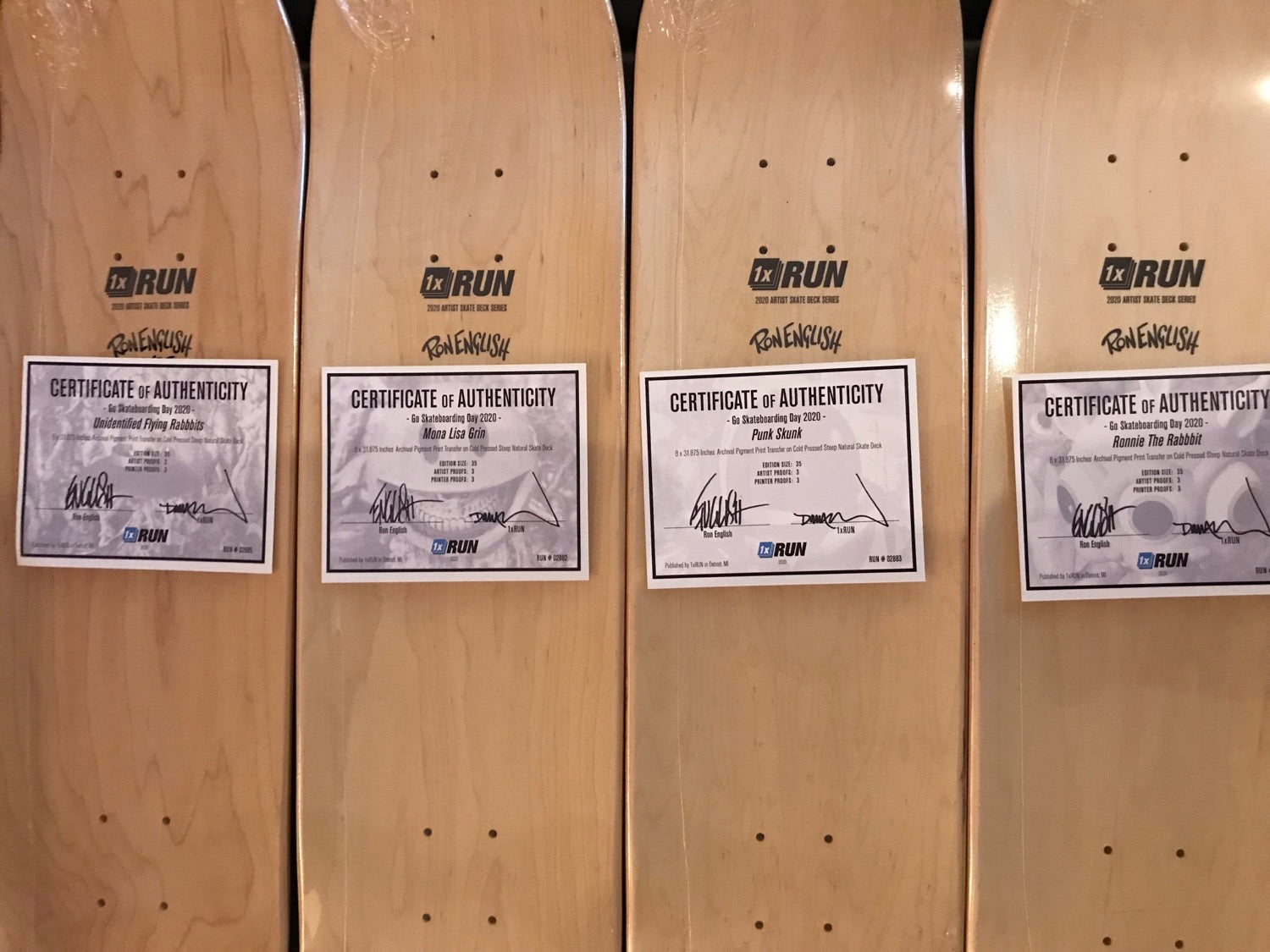 Ron English Skate Deck Set image 1