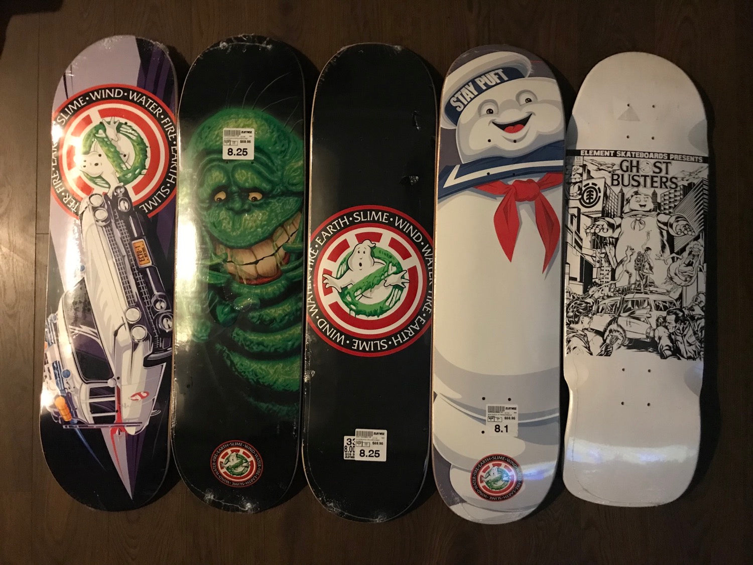 Element Ghostbusters Skate Deck Set image 0