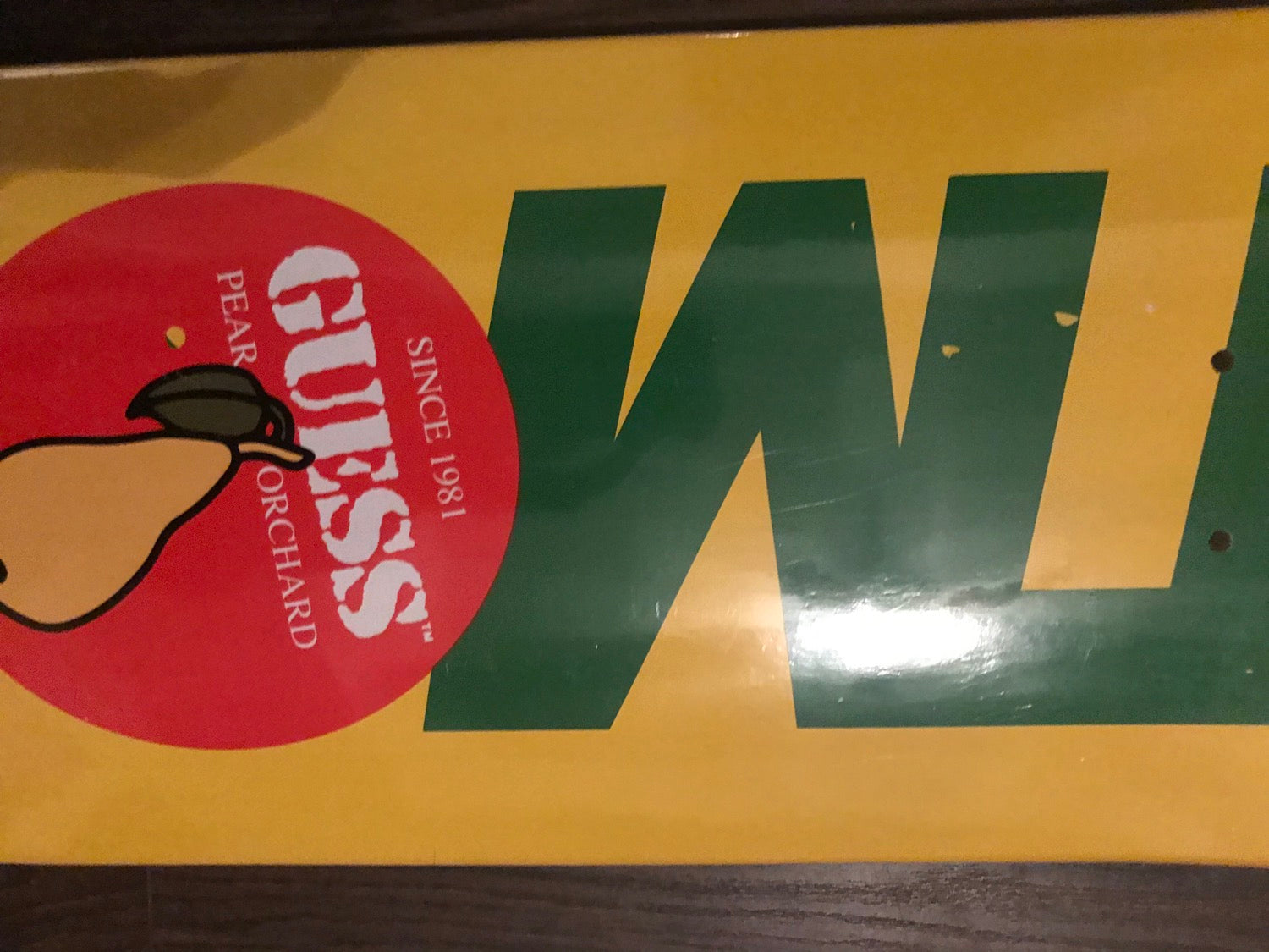 Utmost / Guess Farmers Market Skate Deck - Yellow image 6
