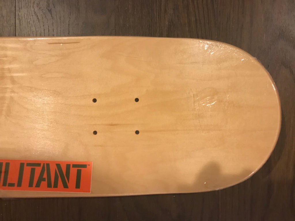 Mini-Logo Pepperoni Pizza Skate Deck image 3