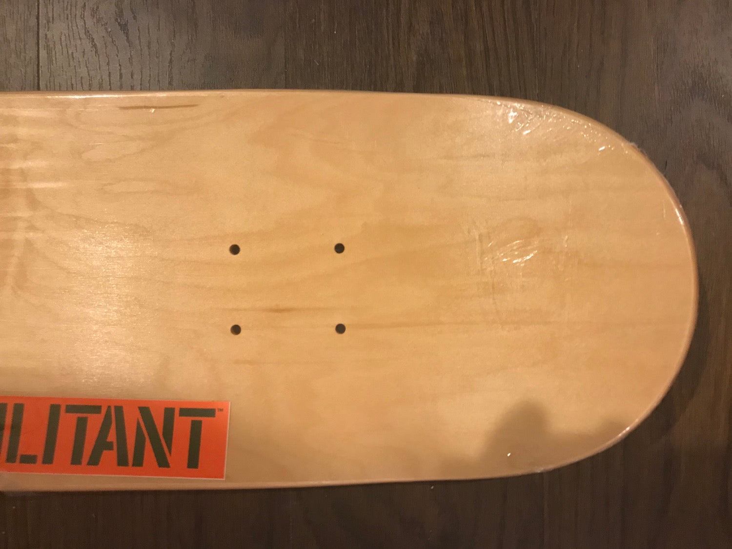 Mini-Logo Pepperoni Pizza Skate Deck image 3