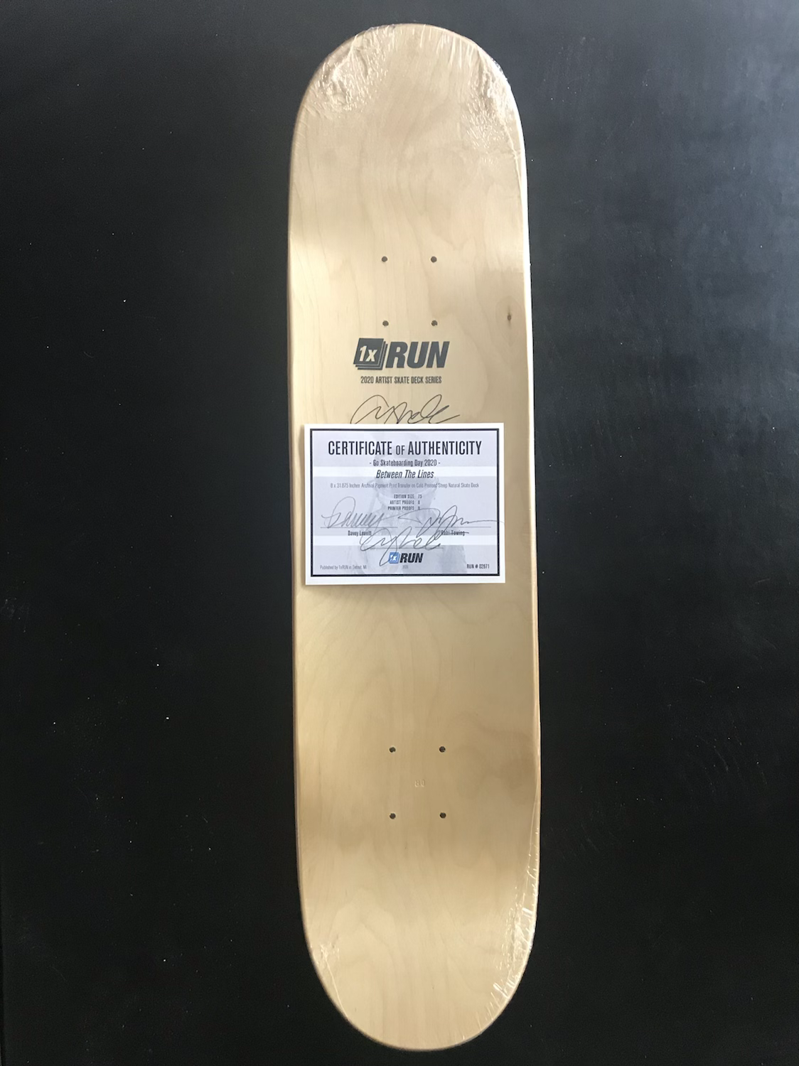 Cyrcle - Between The Lines Skate Deck image 2