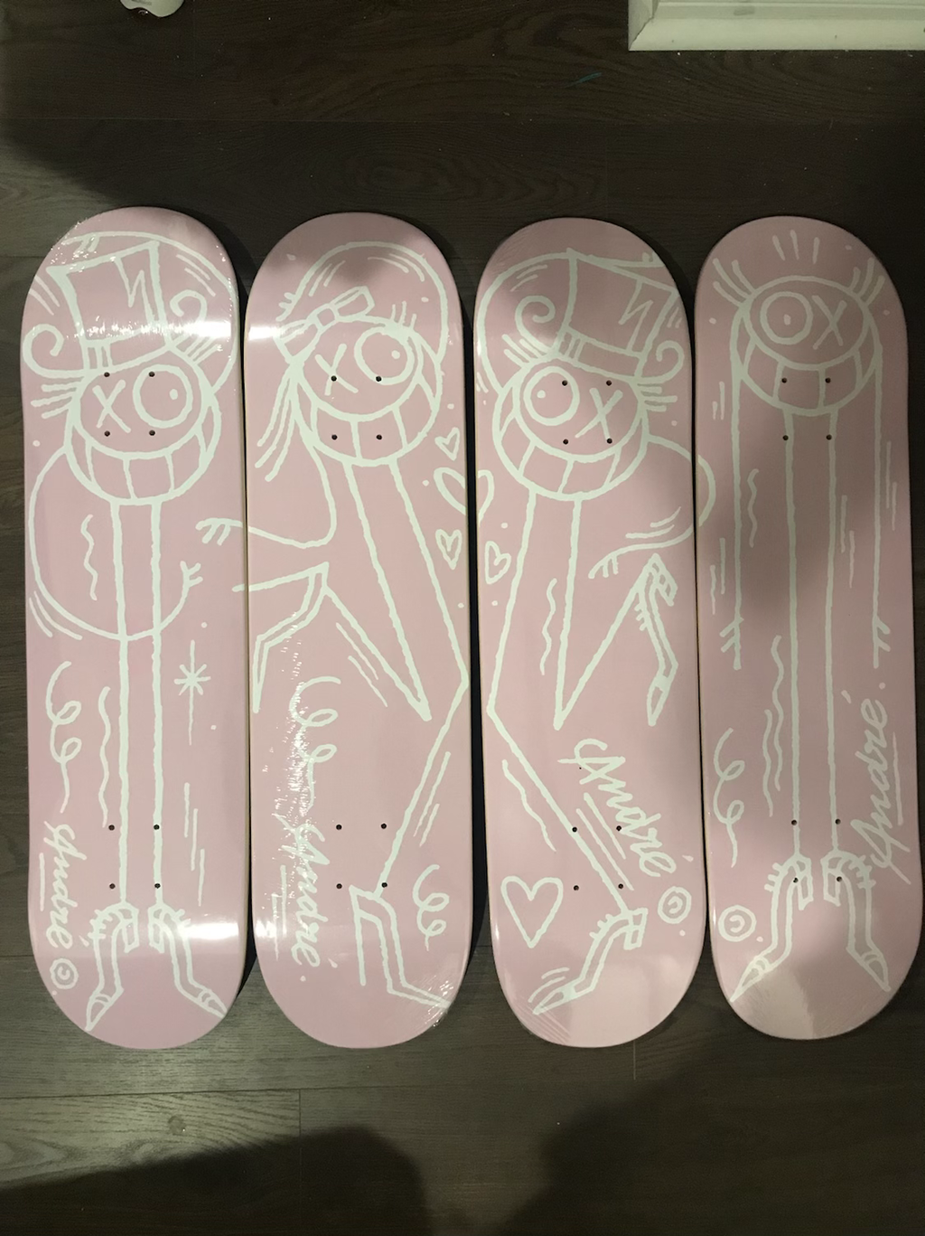 Mr Andre La Vie en Rose skate decks image 0