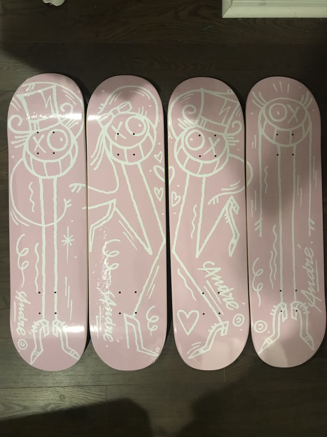 Mr Andre La Vie en Rose skate decks image 0
