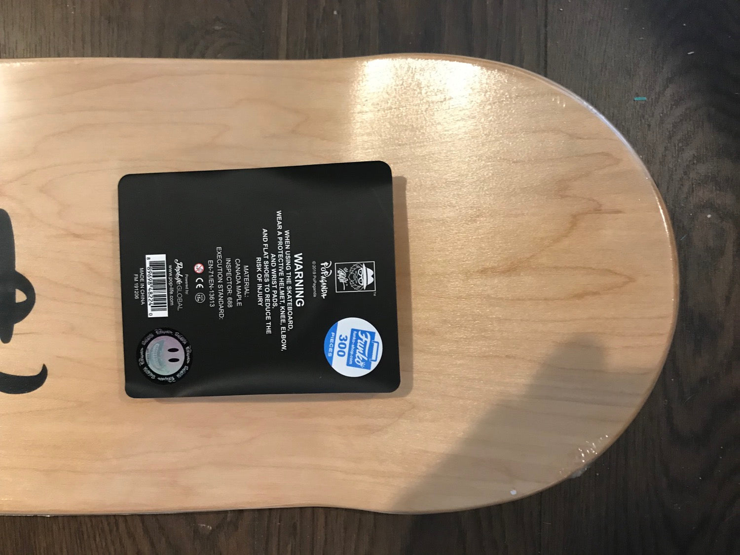 Ron English Smiling Mona Lisa Skate Deck image 3