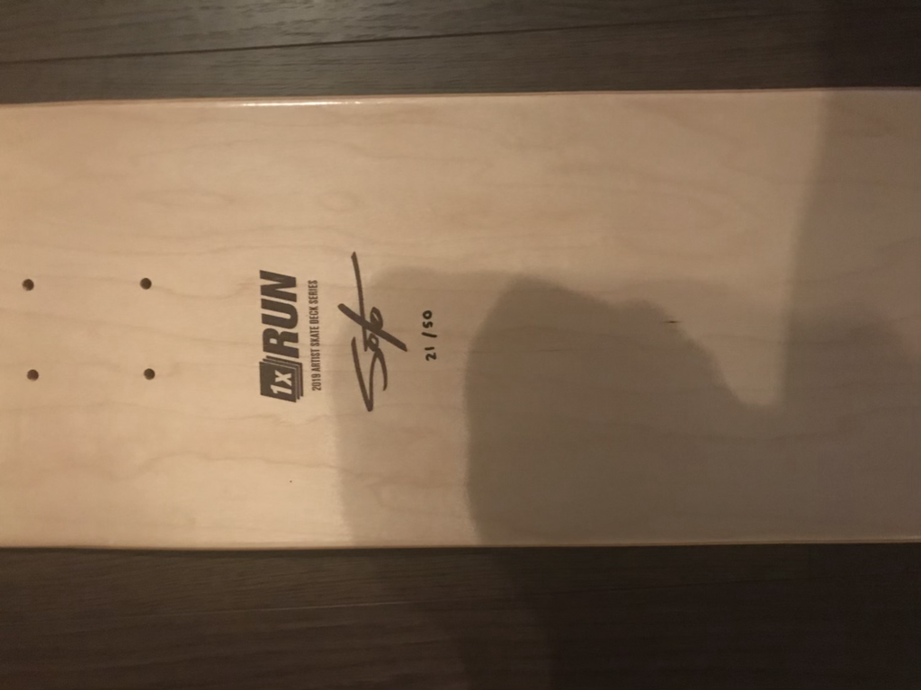 Jeff Soto - Giants Skate Deck image 2